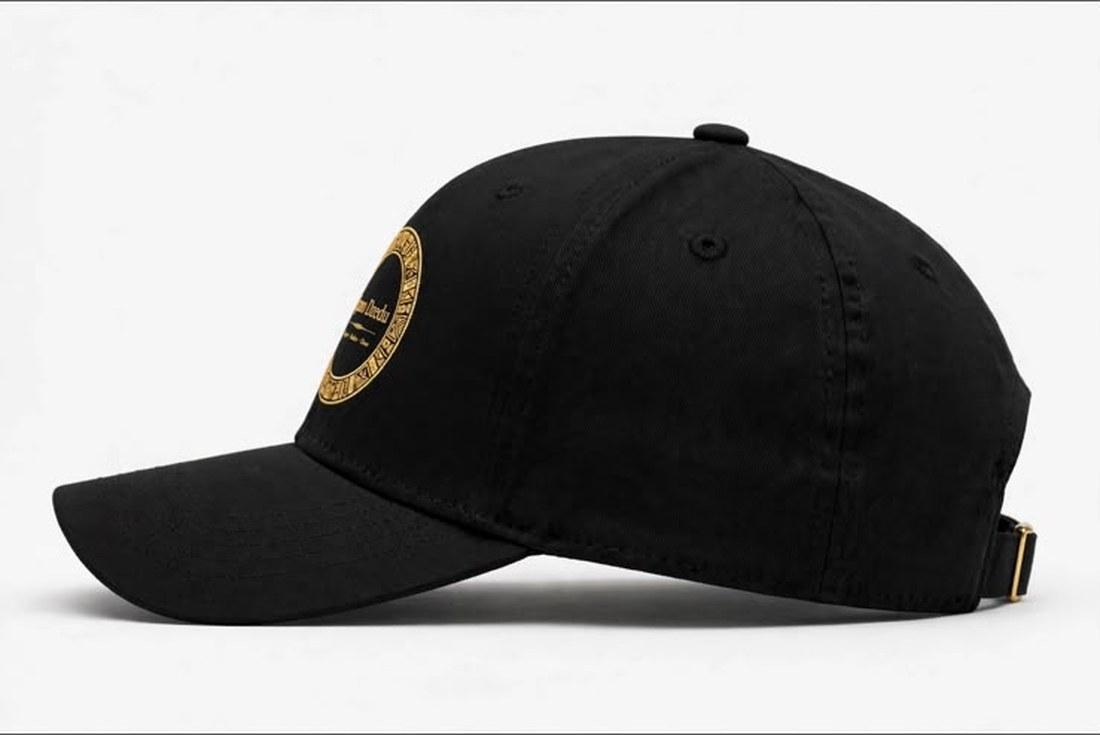 Black seal cap, side view